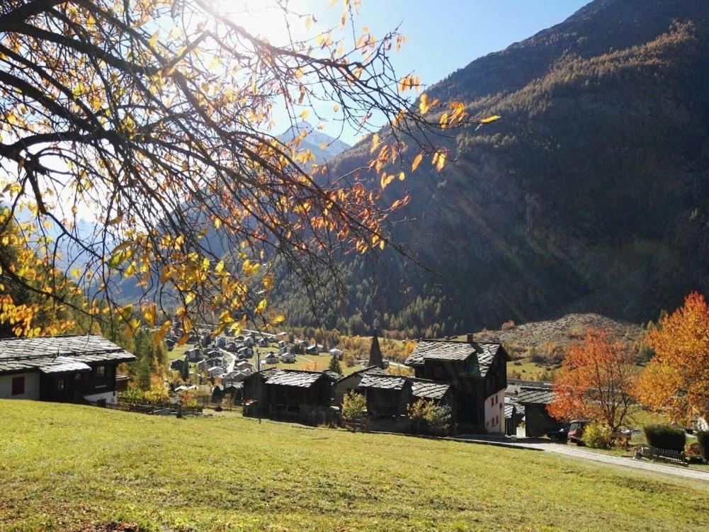 Апартаменты Haus Valaisia - Randa Bei Zermatt Экстерьер фото
